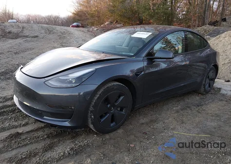 2023 Tesla Model 3 Long Range Dual Motor All-Wheel Drive из США, поврежденный, VIN 5YJ3E1EB9PF657275